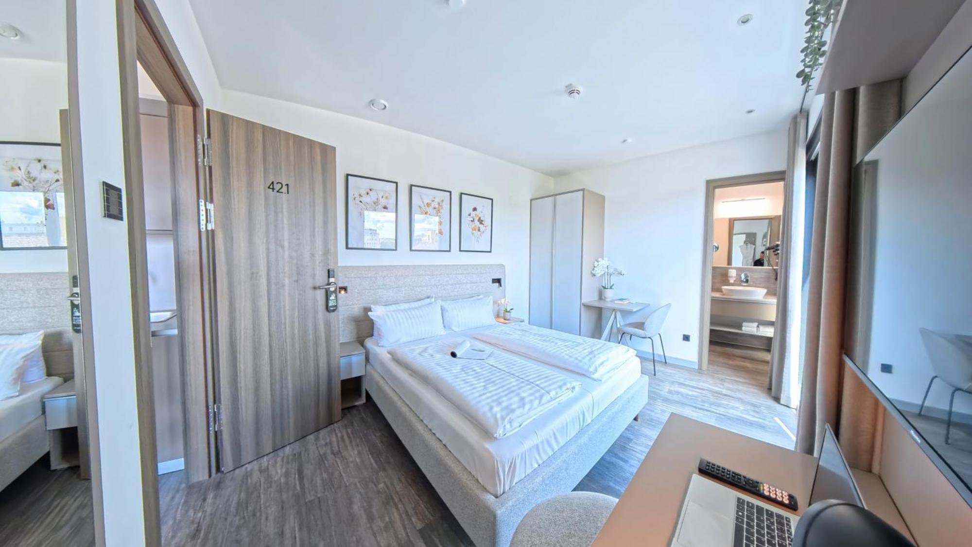 Novera Aparthotel Гамбург Номер фото